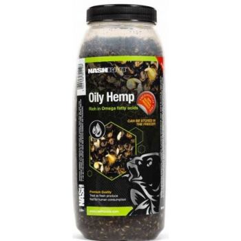 KONOPIE NASH OILY HEMP 2,5l ZIARNA W OLEJU
