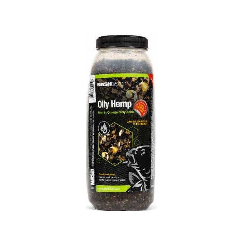 KONOPIE NASH OILY HEMP 2,5l ZIARNA W OLEJU KONOPIE NASH OILY HEMP 2,5l ZIARNA W OLEJU