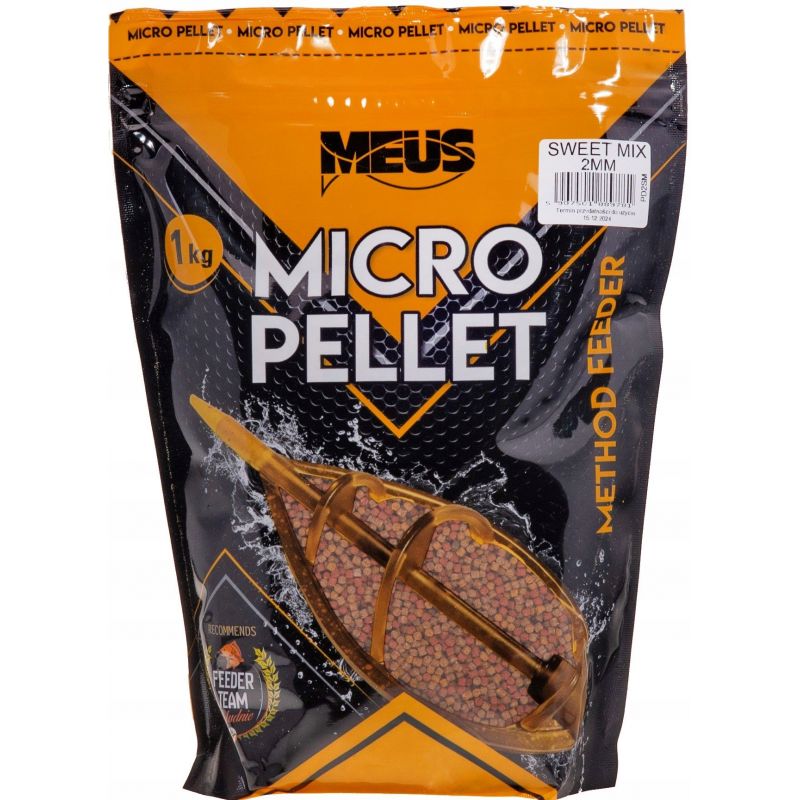 PELLET MEUS DURUS 1kg 2mm SWEET MIX PELLET MEUS DURUS 1kg 2mm SWEET MIX