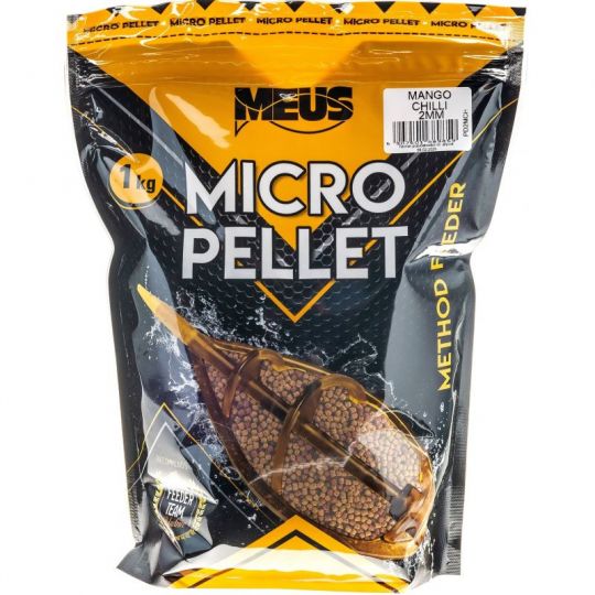PELLET MEUS GRANULAT DURUS 1kg 2mm MANGO CHILLI PELLET MEUS GRANULAT DURUS 1kg 2mm MANGO CHILLI