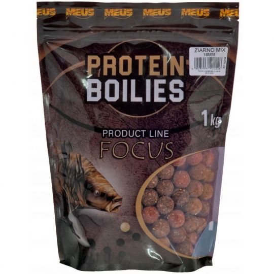 KULKI ZANĘTOWE MEUS FOCUS 1kg 18mm ZIARNO MIX