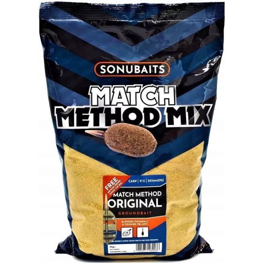 ZANĘTA SONUBAITS MATCH METHOD MIX 2kg ZANĘTA SONUBAITS MATCH METHOD MIX 2kg