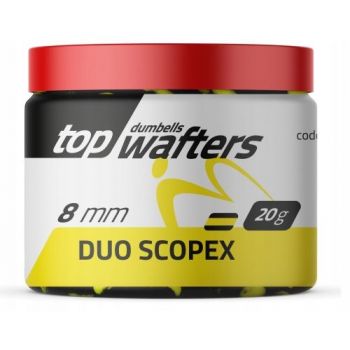 DUMBELLS MATCH PRO WAFTERS DUO SCOPEX 8mm 20g