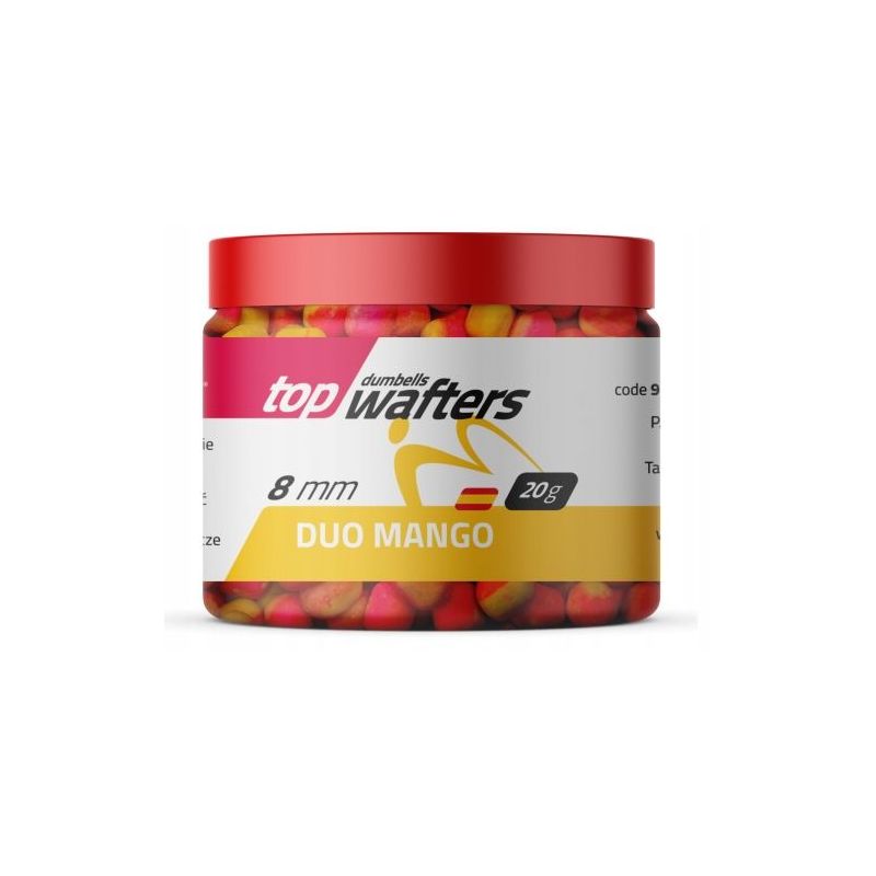 DUMBELLS MATCH PRO WAFTERS DUO MANGO 8mm 20g DUMBELLS MATCH PRO WAFTERS DUO MANGO 8mm 20g