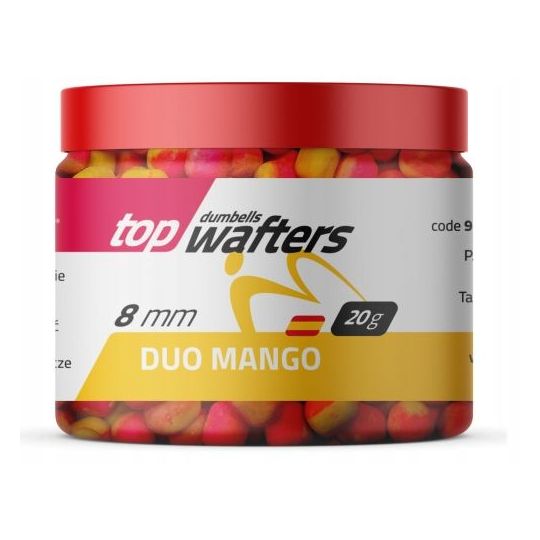 DUMBELLS MATCH PRO WAFTERS DUO MANGO 8mm 20g DUMBELLS MATCH PRO WAFTERS DUO MANGO 8mm 20g