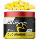WAFTERS MATCH PRO TOP WORMS DUO ANANAS 8mm 20g