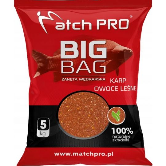 ZANĘTA MATCH PRO BIG BAG KARP OWOCE LEŚNE 5kg ZANĘTA MATCH PRO BIG BAG KARP OWOCE LEŚNE 5kg