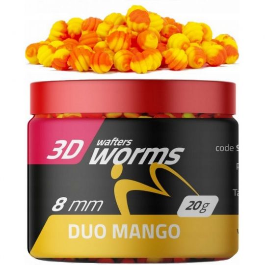 WAFTERS MATCH PRO TOP WORMS DUO MANGO 8mm 20g WAFTERS MATCH PRO TOP WORMS DUO MANGO 8mm 20g