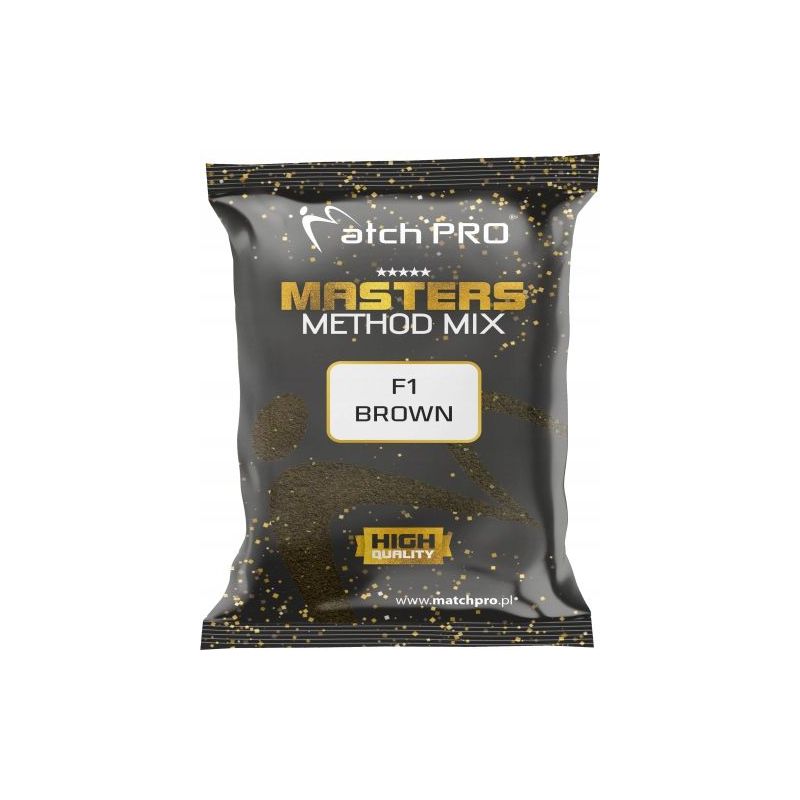 ZANĘTA MATCH PRO METHODMIX MASTERS F1 BROWN 700g ZANĘTA MATCH PRO METHODMIX MASTERS F1 BROWN 700g