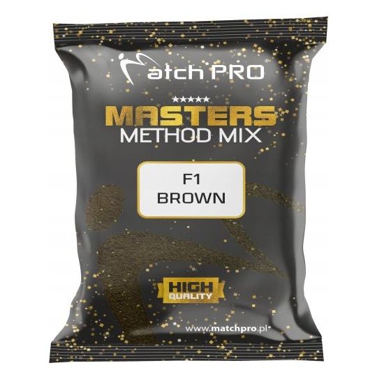 ZANĘTA MATCH PRO METHODMIX MASTERS F1 BROWN 700g ZANĘTA MATCH PRO METHODMIX MASTERS F1 BROWN 700g