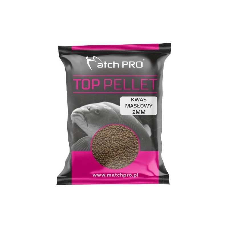PELLET MATCH PRO KWAS MASŁOWY 2mm 700g PELLET MATCH PRO KWAS MASŁOWY 2mm 700g