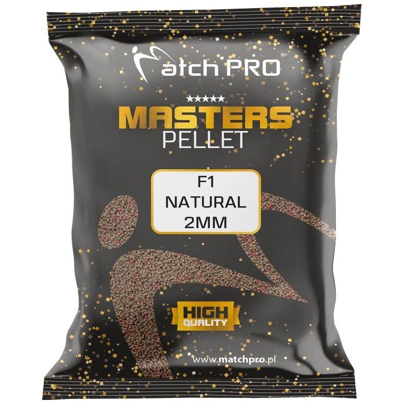 PELLET MATCH PRO MASTERS F1 NATURAL 2mm 700g PELLET MATCH PRO MASTERS F1 NATURAL 2mm 700g