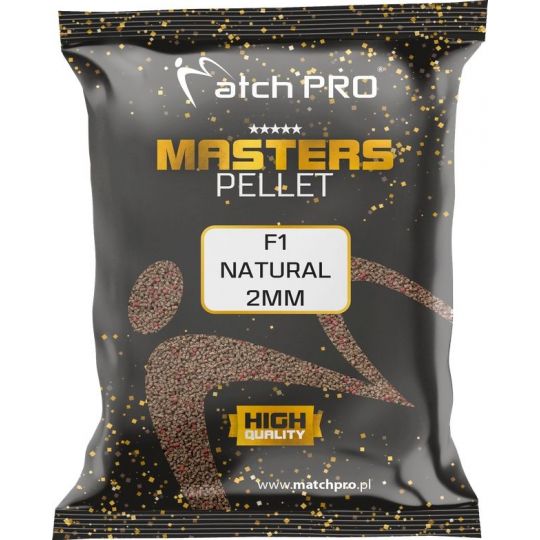 PELLET MATCH PRO MASTERS F1 NATURAL 2mm 700g PELLET MATCH PRO MASTERS F1 NATURAL 2mm 700g