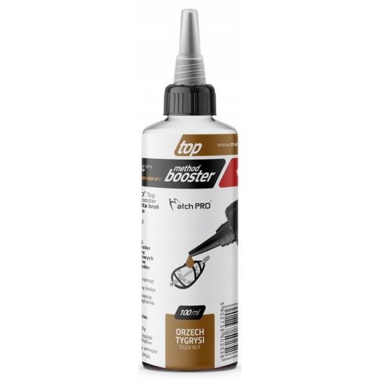 BOOSTER MATCH PRO TOP METHOD 100ml ORZECH TYGRYSI BOOSTER MATCH PRO TOP METHOD 100ml ORZECH TYGRYSI