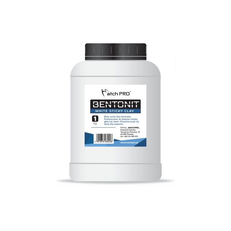 BENTONIT MATCH PRO 1kg KLEJ SUCHY BENTONIT MATCH PRO 1kg KLEJ SUCHY
