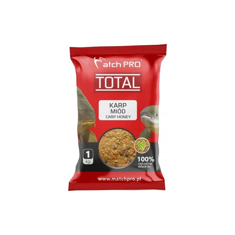 ZANĘTA MATCH PRO TOTAL 1kg KARP MIÓD