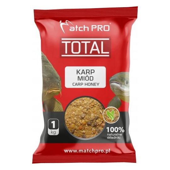 ZANĘTA MATCH PRO TOTAL 1kg KARP MIÓD