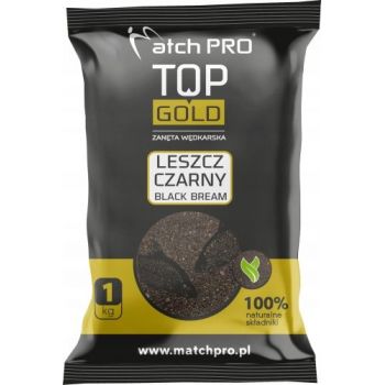 ZANĘTA MATCH PRO TOP GOLD LESZCZ CZARNY 1kg
