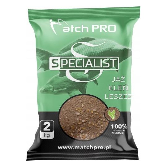 ZANĘTA MATCH PRO SPECIALIST JAŹ KLEŃ LESZCZ 2kg ZANĘTA MATCH PRO SPECIALIST JAŹ KLEŃ LESZCZ 2kg