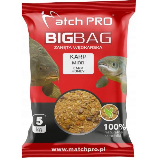 ZANĘTA MATCH PRO BIG BAG KARP MIÓD 5kg ZANĘTA MATCH PRO BIG BAG KARP MIÓD 5kg