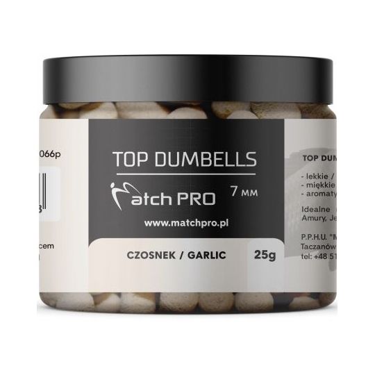 DUMBELLS MATCH PRO TOP GARLIC CZOSNEK 7mm 25g