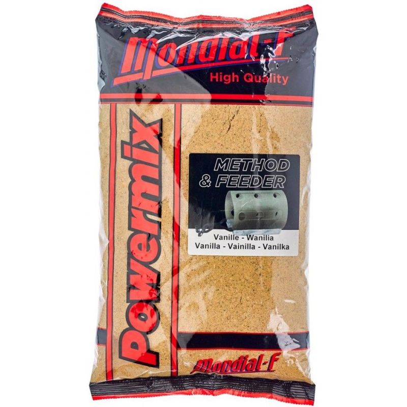 ZANĘTA MONDIAL-F METHOD FEEDER WANILIA 1kg ZANĘTA MONDIAL-F METHOD FEEDER WANILIA 1kg