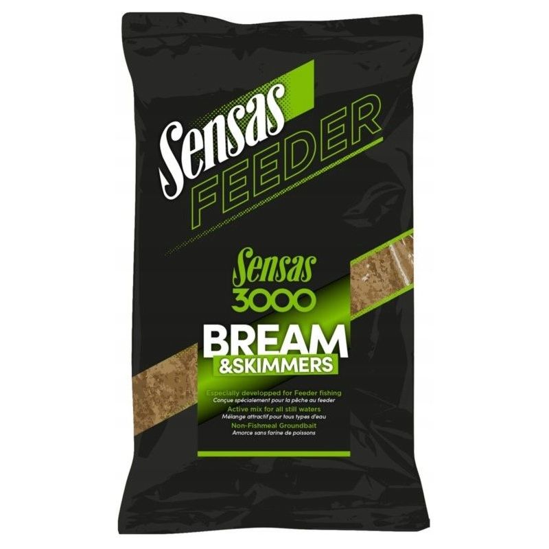 ZANĘTA SENSAS 3000 FEEDER BREAM SKIMMERS 1kg ZANĘTA SENSAS 3000 FEEDER BREAM SKIMMERS 1kg