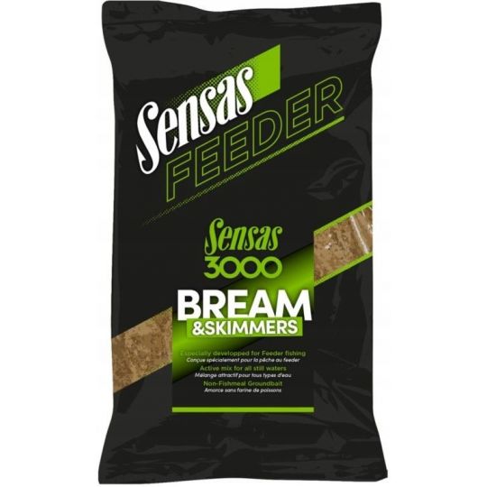 ZANĘTA SENSAS 3000 FEEDER BREAM SKIMMERS 1kg ZANĘTA SENSAS 3000 FEEDER BREAM SKIMMERS 1kg