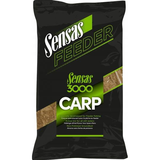 ZANĘTA SENSAS 3000 FEEDER CARP 1kg ZANĘTA SENSAS 3000 FEEDER CARP 1kg
