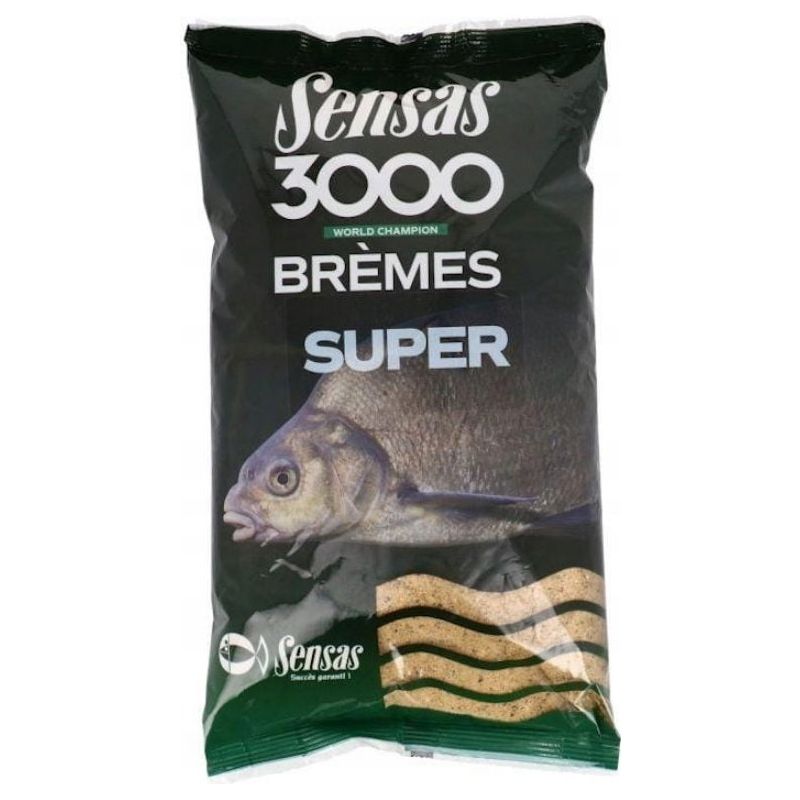 ZANĘTA SENSAS 3000 SUPER BREMES 1kg LESZCZ ZANĘTA SENSAS 3000 SUPER BREMES 1kg LESZCZ