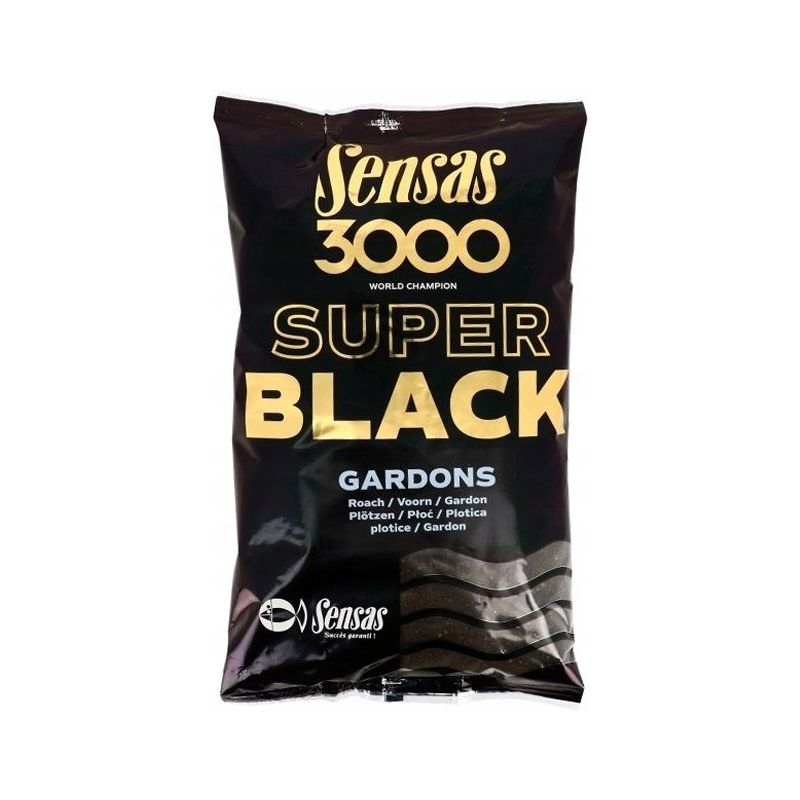 ZANĘTA SENSAS 3000 SUPER BLACK GARDONS 1kg ZANĘTA SENSAS 3000 SUPER BLACK GARDONS 1kg