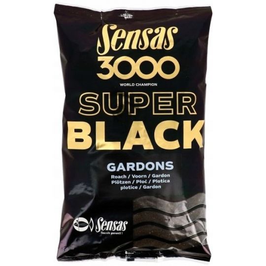 ZANĘTA SENSAS 3000 SUPER BLACK GARDONS 1kg ZANĘTA SENSAS 3000 SUPER BLACK GARDONS 1kg