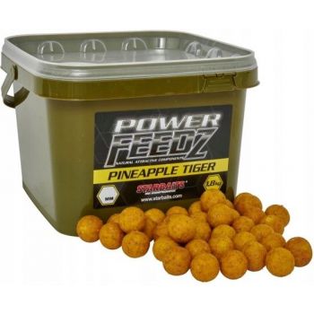 KULKI STARBAITS POWER FEEDZ PINEAPPLE TIGER 20mm