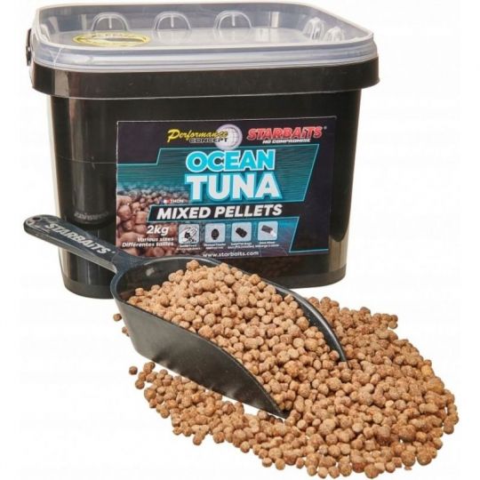 PELLET STARBAITS OCEAN TUNA MIXED 2kg WIADRO PELLET STARBAITS OCEAN TUNA MIXED 2kg WIADRO