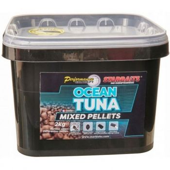 PELLET STARBAITS OCEAN TUNA MIXED 2kg WIADRO