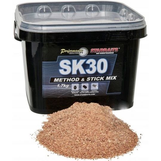 ZANĘTA STARBAITS SK30 METHOD & STICK MIX 1,7kg ZANĘTA STARBAITS SK30 METHOD & STICK MIX 1,7kg