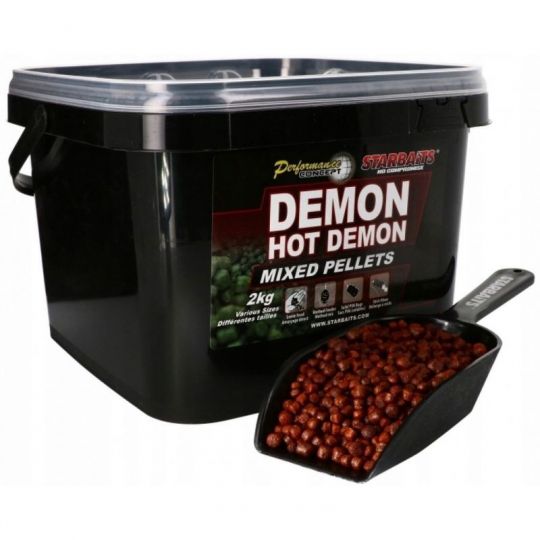PELLET STARBAITS CONCEPT HOT DEMON MIXED 2kg PELLET STARBAITS CONCEPT HOT DEMON MIXED 2kg