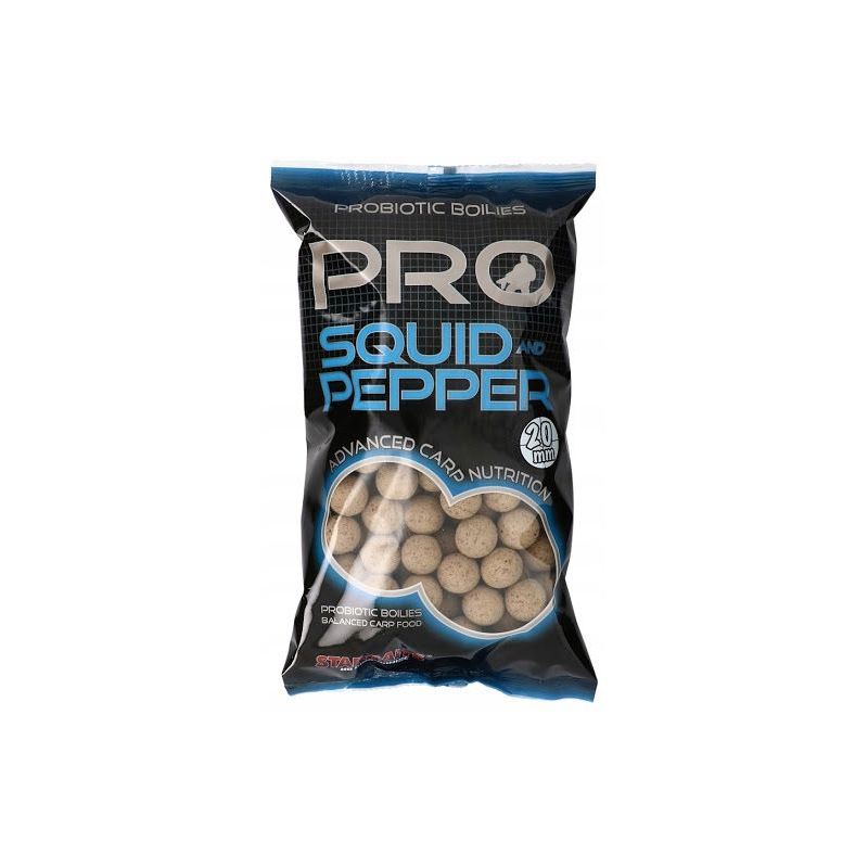 KULKI STARBAITS SQUID & PEPPER 20mm 1kg KULKI STARBAITS SQUID & PEPPER 20mm 1kg