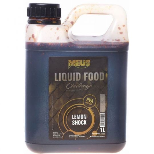 LIQUID FOOD MEUS CHALLENGE LEMON SHOCK 1L LIQUID FOOD MEUS CHALLENGE LEMON SHOCK 1L