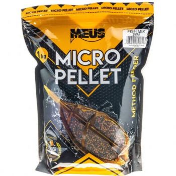PELLET MEUS GRANULAT DURUS 1kg 2mm FISH MIX