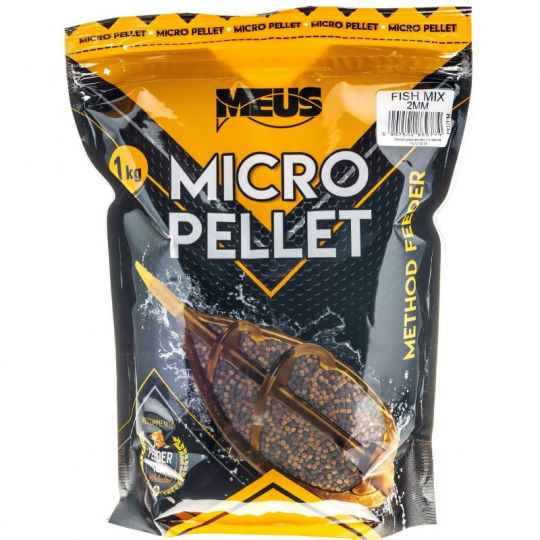PELLET MEUS GRANULAT DURUS 1kg 2mm FISH MIX PELLET MEUS GRANULAT DURUS 1kg 2mm FISH MIX