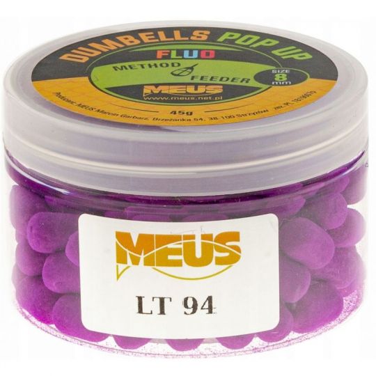 DUMBELLS MEUS FLUO POP UP 8mm 45g LT94 DUMBELLS MEUS FLUO POP UP 8mm 45g LT94
