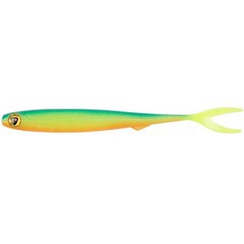 GUMA FOX RAGE SLICK FINESSE 13cm UV BLUE BACK CHAR