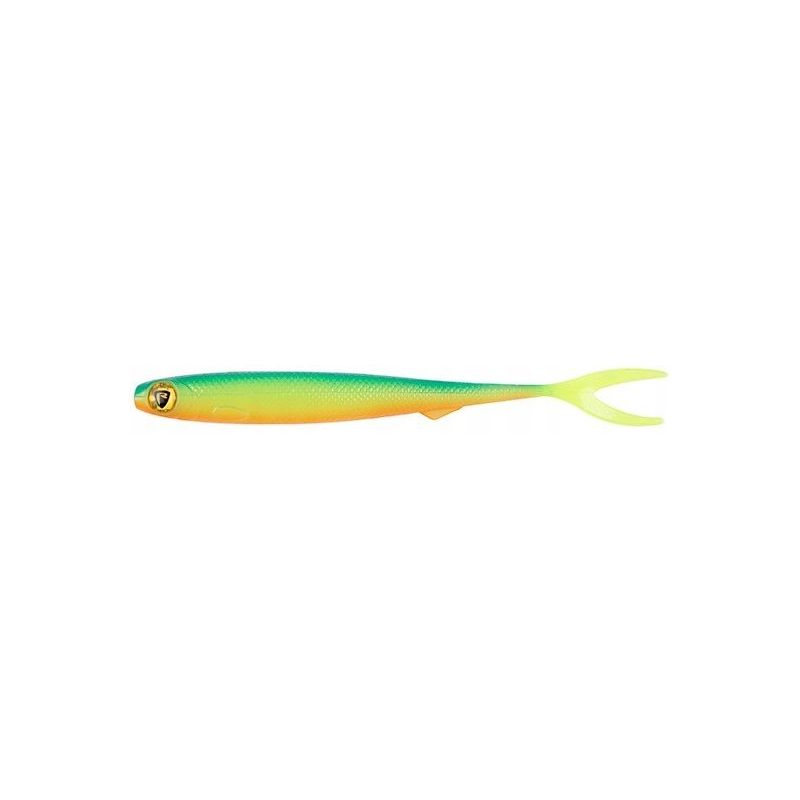 GUMA FOX RAGE SLICK FINESSE 13cm UV BLUE BACK CHAR GUMA FOX RAGE SLICK FINESSE 13cm UV BLUE BACK CHAR