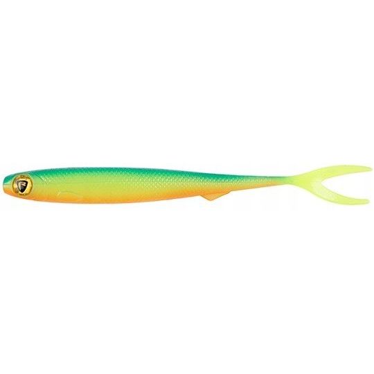 GUMA FOX RAGE SLICK FINESSE 13cm UV BLUE BACK CHAR GUMA FOX RAGE SLICK FINESSE 13cm UV BLUE BACK CHAR