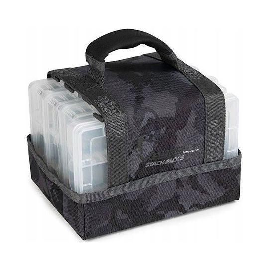TORBA FOX RAGE Z PUDEŁKAMI VOYAGER CAMO STACK TORBA FOX RAGE Z PUDEŁKAMI VOYAGER CAMO STACK