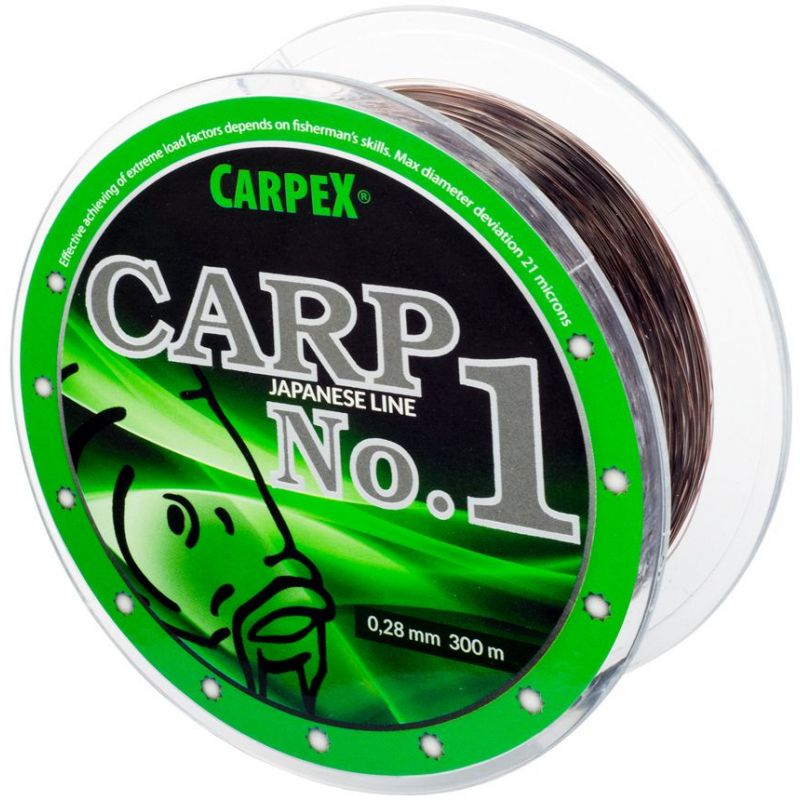 ŻYŁKA ROBINSON CARPEX No.1 KARPIOWA 300m 0,28mm ŻYŁKA ROBINSON CARPEX No.1 KARPIOWA 300m 0,28mm