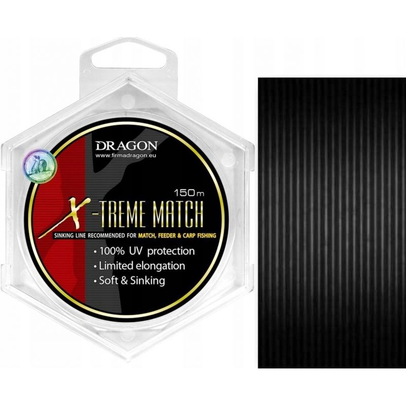 ŻYŁKA DRAGON X-TREME MATCH SOFT 150m 0,28mm ŻYŁKA DRAGON X-TREME MATCH SOFT 150m 0,28mm