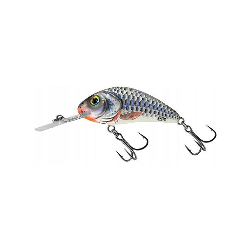 WOBLER SALMO H55 RATTLIN HORNET 5,5cm 10,5g SILVER WOBLER SALMO H55 RATTLIN HORNET 5,5cm 10,5g SILVER