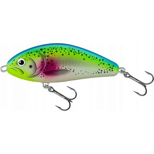 WOBLER SALMO FATSO F10S 10cm 52g FLASH TROUT WOBLER SALMO FATSO F10S 10cm 52g FLASH TROUT
